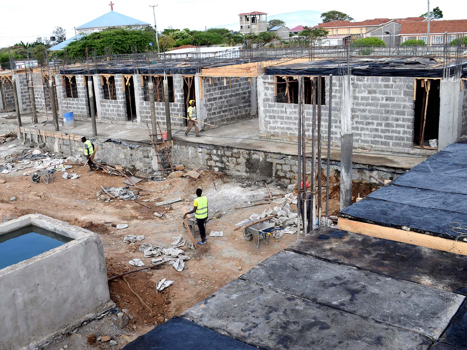 Im Oktober sind bereits große Fortschritte zu erkennen