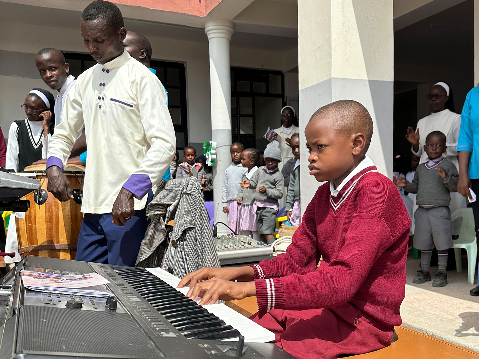 Musikalische Untermalung bei der Eröffnungsfeier